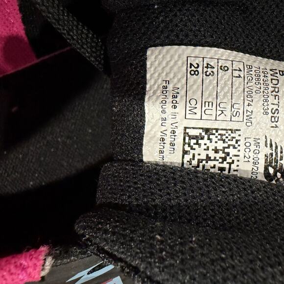 New Balance DRFT v1 women's running shoes in black and lil - Picture 6 of 6